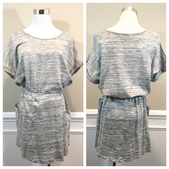 ⭐️5 STAR rated⭐️Marbled French Terry Dress - Picture 2 of 4