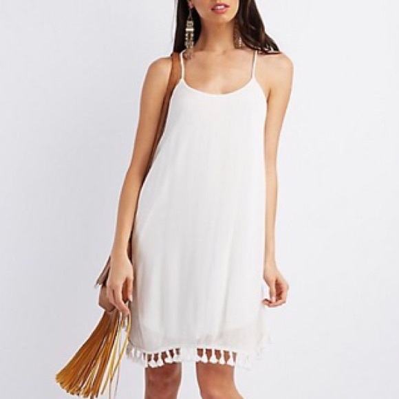 Tassel Trim Dress
