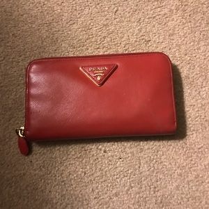 Authentic Prada wallet