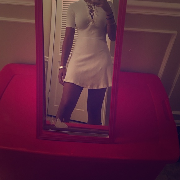 White H&M dress