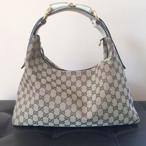 Gucci horse bit hobo