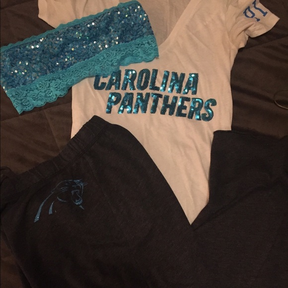 Victoria secret Carolina Panthers set