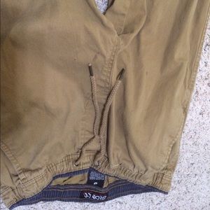 Mens khaki jogger