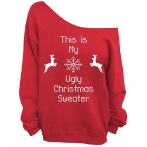 THIS IS MY UGLY CHRISTMAS SWEATER