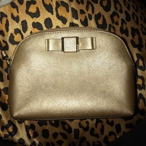 Gold Coach make up bag/ mini bag
