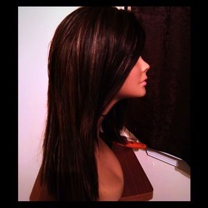 Lace front synthetic bayalage unit wigs