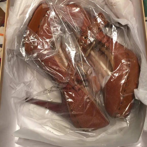 Michael Kors leather Mary Janes