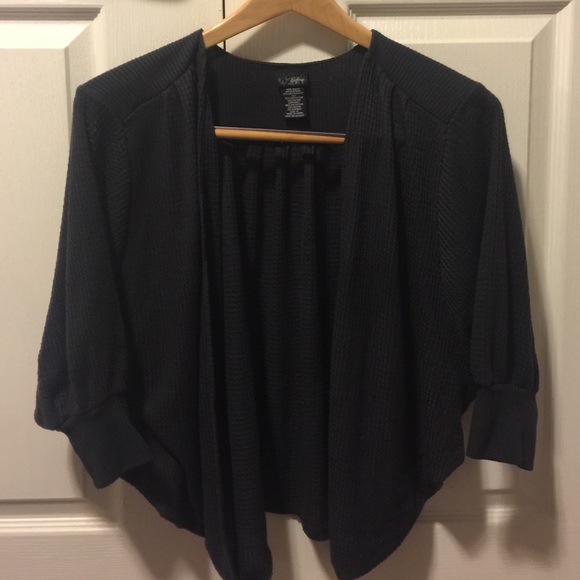 Dolman sleeve cardigan