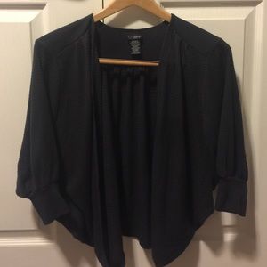 Dolman sleeve cardigan