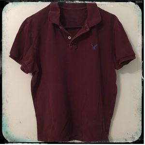 AE Maroon Vintage Polo