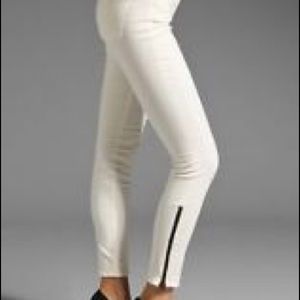 J brand White Corduroy Skinny Pants