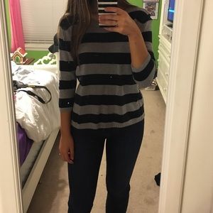 striped sweater