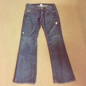 Never worn men's true religion jeans 32x33