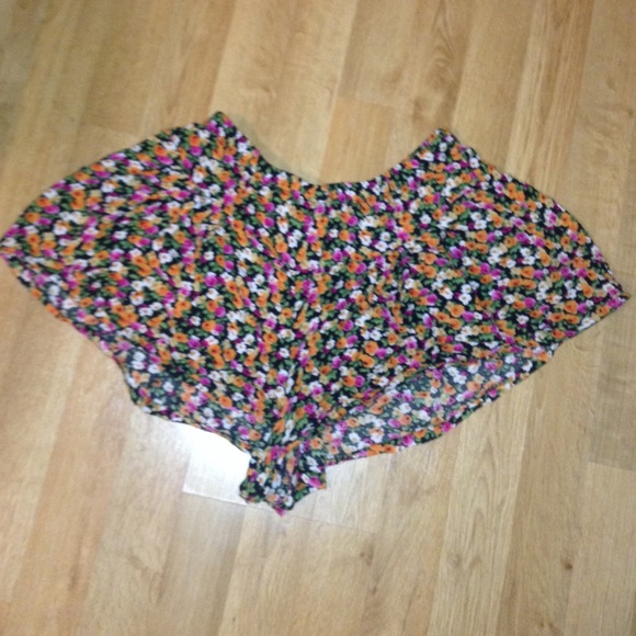 Gently used floral shorts