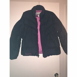 Black Down Stuffed Puffer Coat