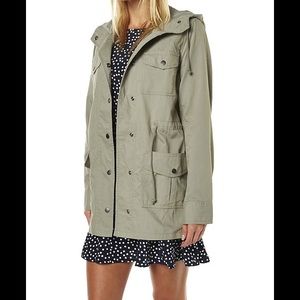 Hurley Khaki Utility layering jacket