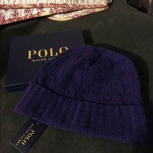 polo cashmere hat