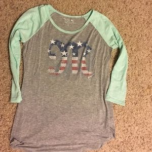 Miss Me Baseball Tee