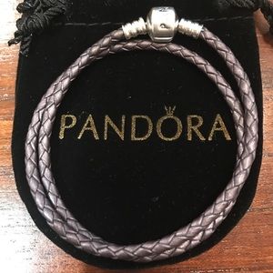 Pandora Double Leather Bracelet