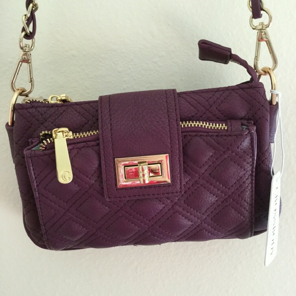 NWT CHARMING CHARLIE Crossbody Bag/Wristlet!