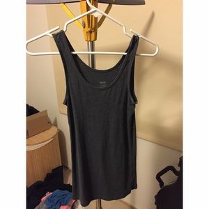 Regular grey tank top