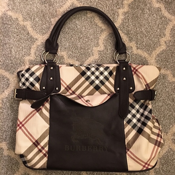 Authentic Burberry Tote Purse