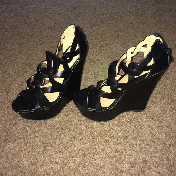 Black heels