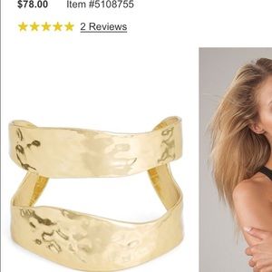 Karine Sultan Gold Cuff