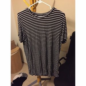 Brandy Melville stripped t-shirt dress