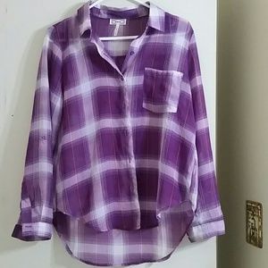 Sheer flannel