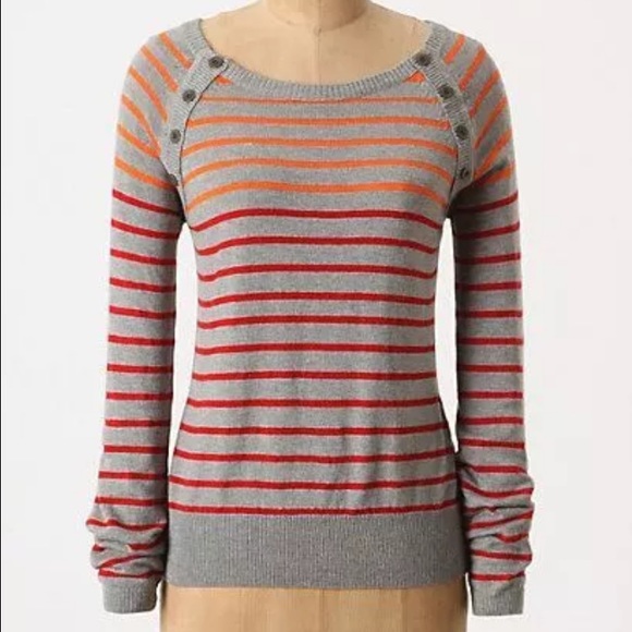 Gradated Stripes Pullover by Sparrow-Anthropologie - Picture 2 of 2