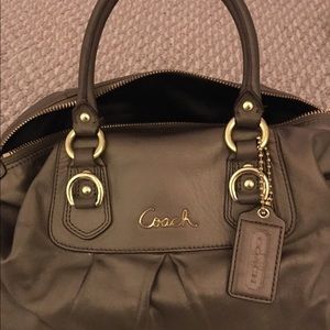 Metallic Coach Handbag