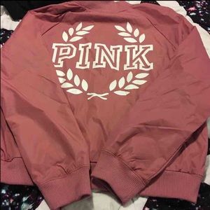 Vs pink bomber jacket