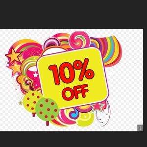 Closet Sale 10% OFF **limited time only