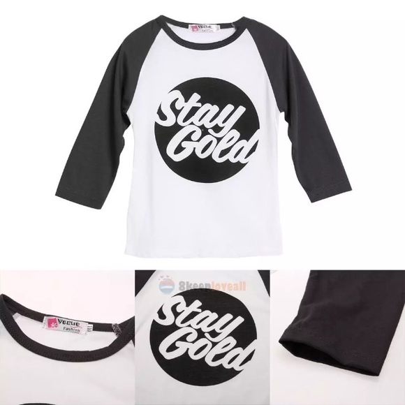 Stay Gold Top For Toddlers - Picture 3 of 4