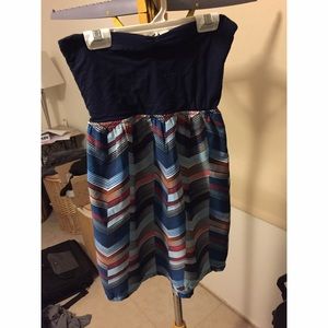 Strapless Roxy dress