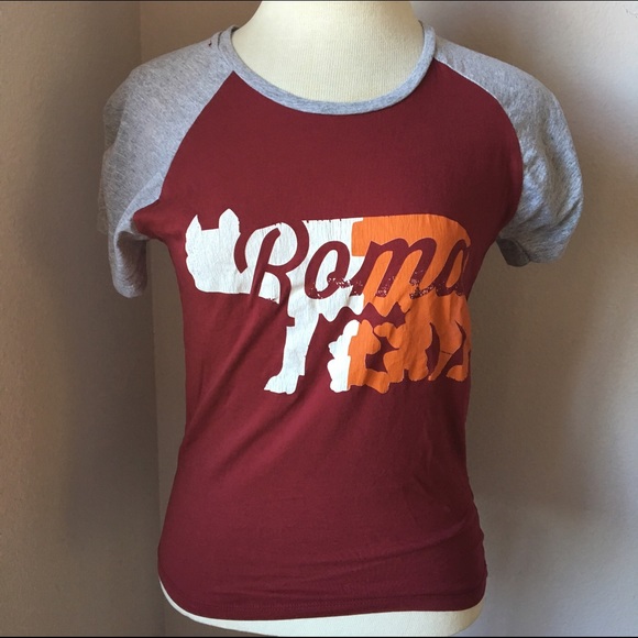 Roma Other - Men's ROMA Italy Soccer Football Cotton Shirt XXXS