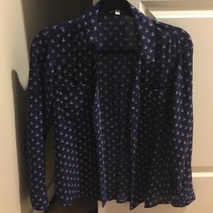 Express women's portofino blouse