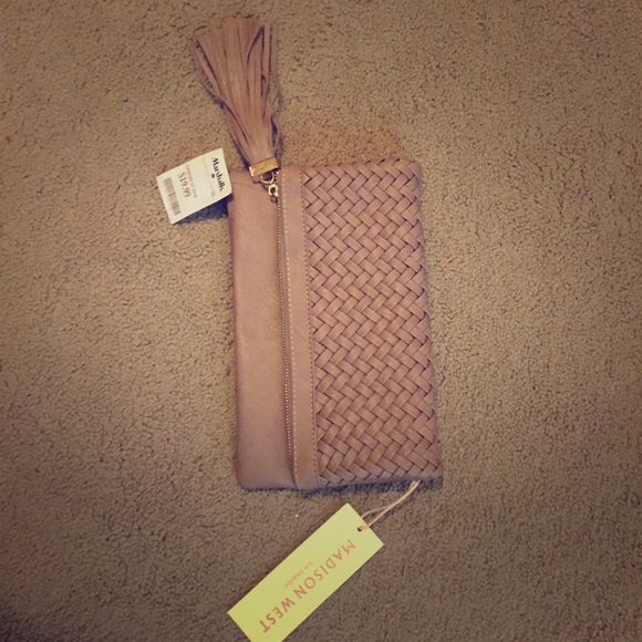 Tan Clutch with tasks - Picture 1 of 1