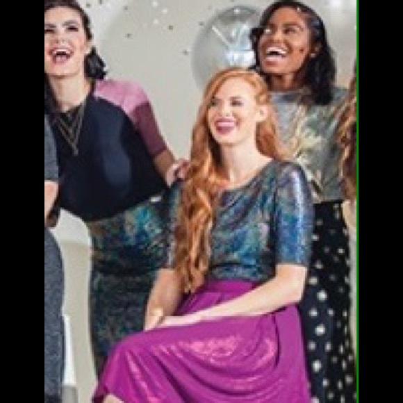 Elegant Collection Fuchsia Metallic XXL Madison - Picture 2 of 4