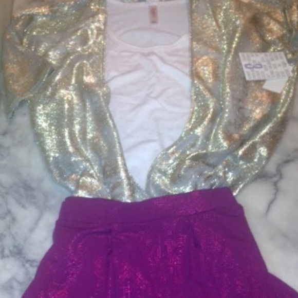 Elegant Collection Fuchsia Metallic XXL Madison - Picture 3 of 4