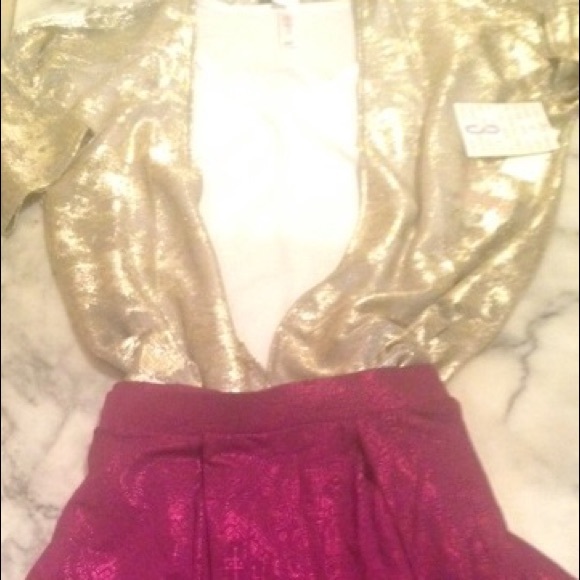 Elegant Collection Fuchsia Metallic XXL Madison - Picture 4 of 4