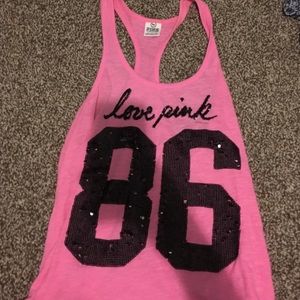 Victoria's Secret pink tank top