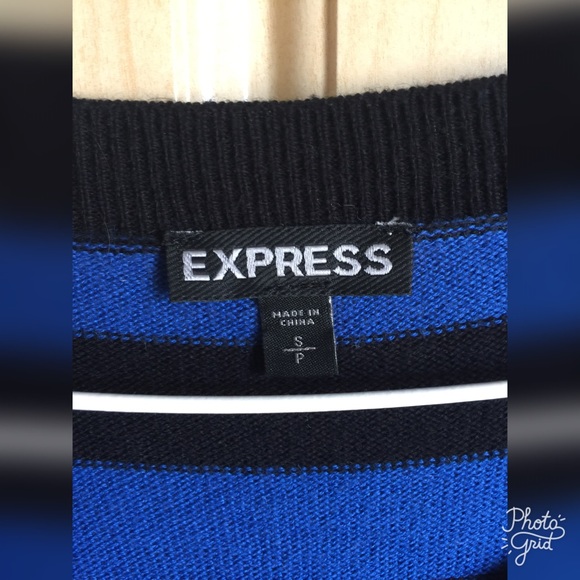 π₯SOLDπ₯π4X Host PickπExpress Blue Sweater Dress - Picture 5 of 6