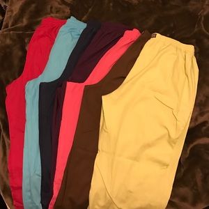 Women's size L elastic banded Cherokee pants