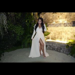 Want my look Ivory Maxi Dress