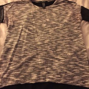 Sporty oversized sweater