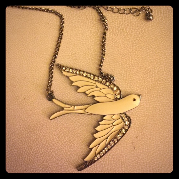 Freedom Bird Jewel Necklace