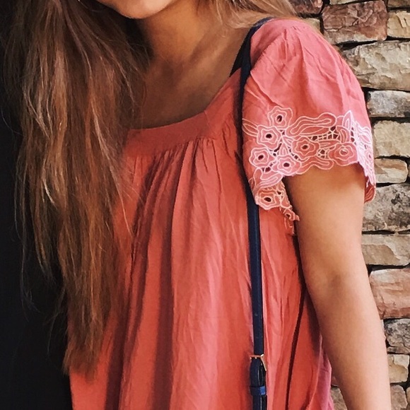 SALMON DRESS - Picture 2 of 3