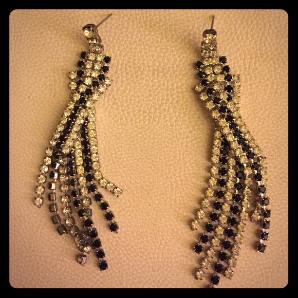 Long Jewel Earrings